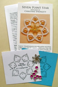 7 Point Star with 'Jewels' Kit