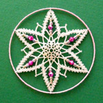 Christmas Decoration: Sparkling Star Kit (SILVER)